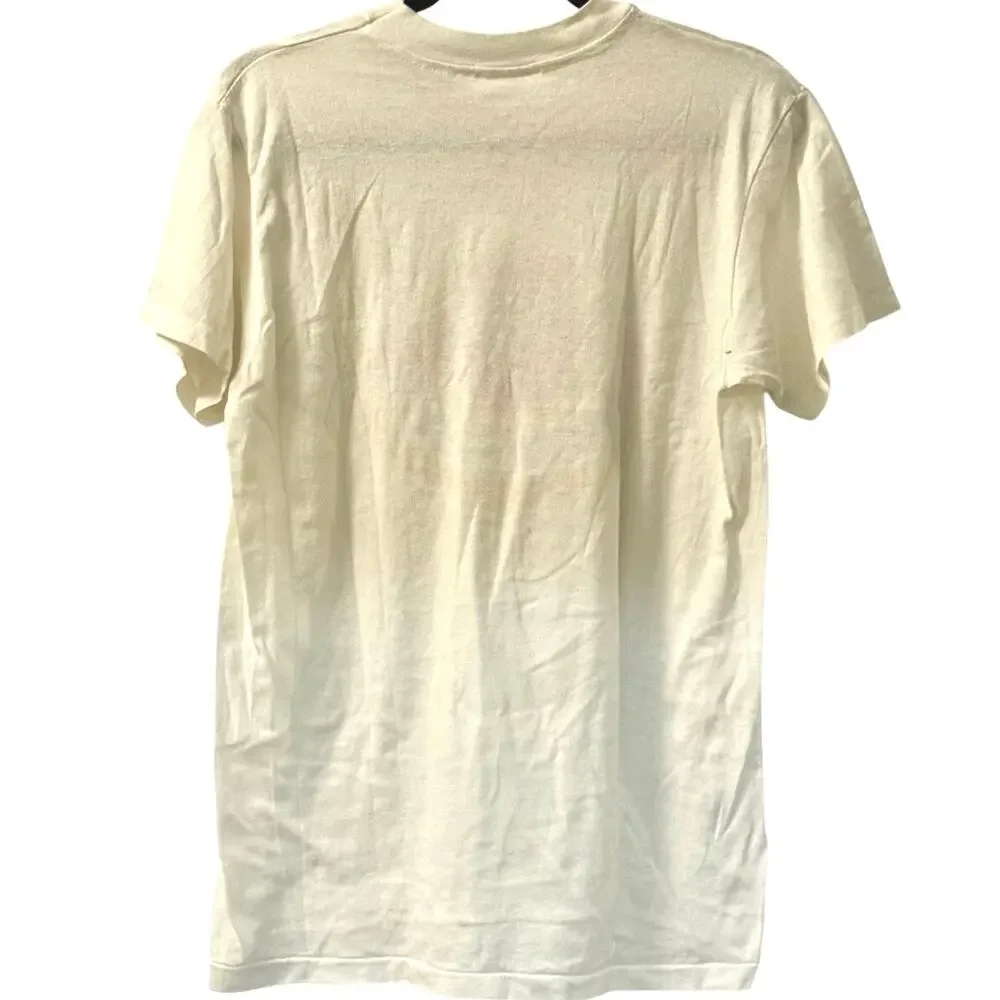 Vintage 80s Bacardi Rum Beach Club 1987 Liquor Promo Single Stitch Shirt Adult L - Picture 2 of 4
